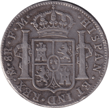 1794 SILVER 8 REALES MEXICO SPANISH COLONY - SILVER WORLD COINS - Cambridgeshire Coins