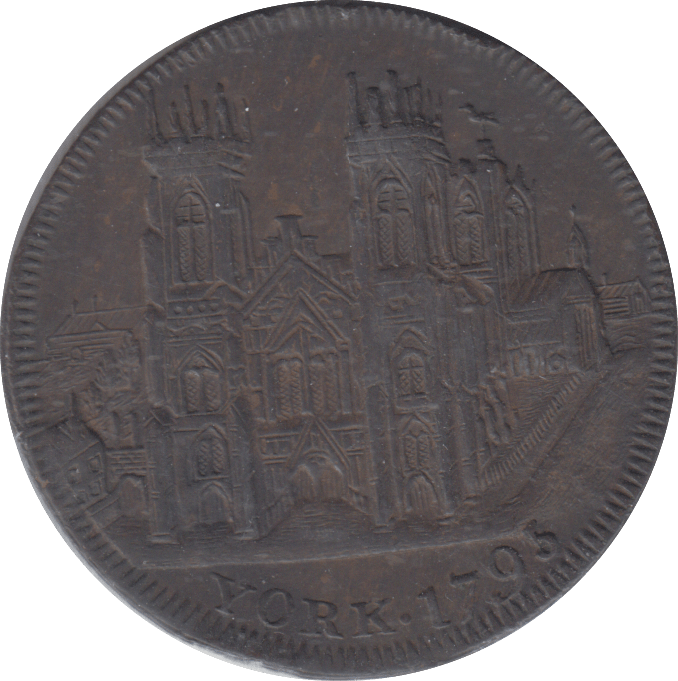 1795 BANK HALFPENNY TOKEN - Halfpenny - Cambridgeshire Coins