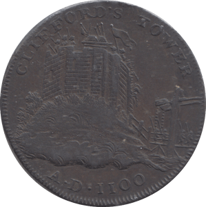 1795 BANK HALFPENNY TOKEN - Halfpenny - Cambridgeshire Coins