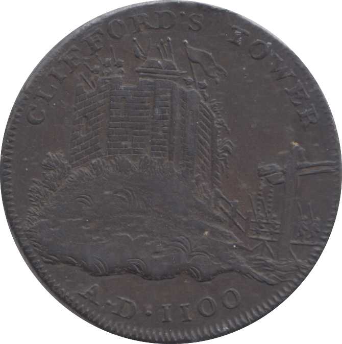 1795 BANK HALFPENNY TOKEN - Halfpenny - Cambridgeshire Coins