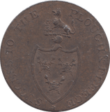 1795 BURRY HALFPENNY TOKEN - HALFPENNY TOKEN - Cambridgeshire Coins