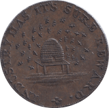 1795 CAMBRIDGESHIRE HALFPENNY TOKEN - HALFPENNY TOKEN - Cambridgeshire Coins