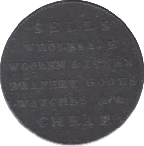 1795 DUNDEE HALFPENNY TOKEN - PENNY TOKEN - Cambridgeshire Coins