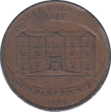 1795 DUNDEE HALFPENNY TOKEN - PENNY TOKEN - Cambridgeshire Coins