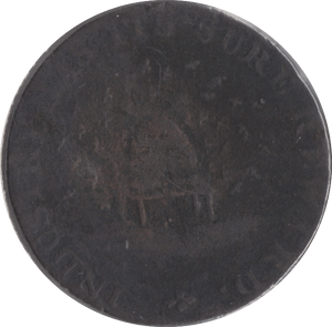1795 HALF PENNY TOKEN D + H CAMBRIDGESHIRE - HALFPENNY TOKENS - Cambridgeshire Coins