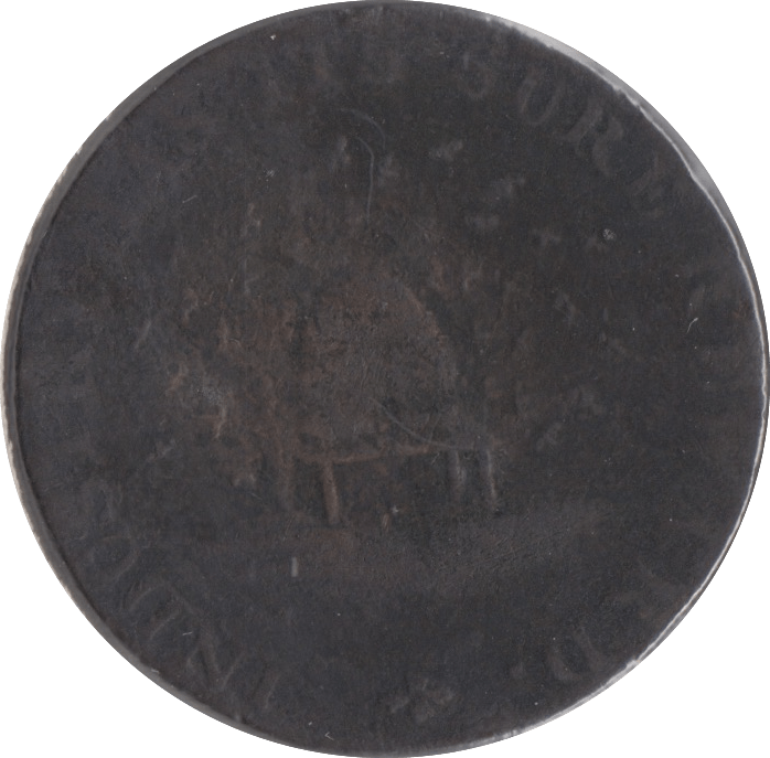 1795 HALF PENNY TOKEN D + H CAMBRIDGESHIRE - HALFPENNY TOKENS - Cambridgeshire Coins