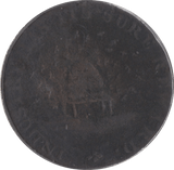 1795 HALF PENNY TOKEN D + H CAMBRIDGESHIRE - HALFPENNY TOKENS - Cambridgeshire Coins