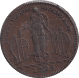 1795 HALFPENNY CUTTERS TOKEN RICHARDSONS MIDDLESEX - HALFPENNY TOKEN - Cambridgeshire Coins