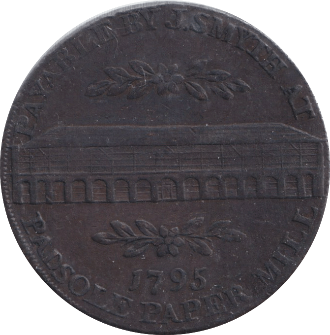 1795 HALFPENNY MAIDSTONE TOKEN - HALFPENNY TOKENS - Cambridgeshire Coins