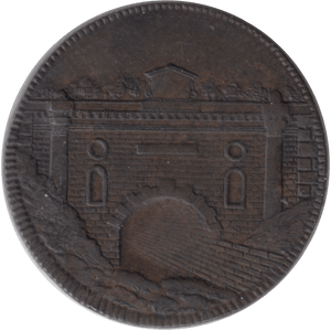1795 HALFPENNY TOKEN BRIMSCOMBE PORT BIRMINGHAM - HALFPENNY TOKENS - Cambridgeshire Coins