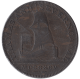 1795 HALFPENNY TOKEN BRIMSCOMBE PORT BIRMINGHAM - HALFPENNY TOKENS - Cambridgeshire Coins