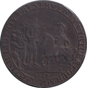 1795 HALFPENNY TOKEN KENT - HALFPENNY TOKEN - Cambridgeshire Coins