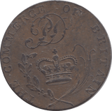 1795 HALFPENNY TOKEN - Halfpenny - Cambridgeshire Coins