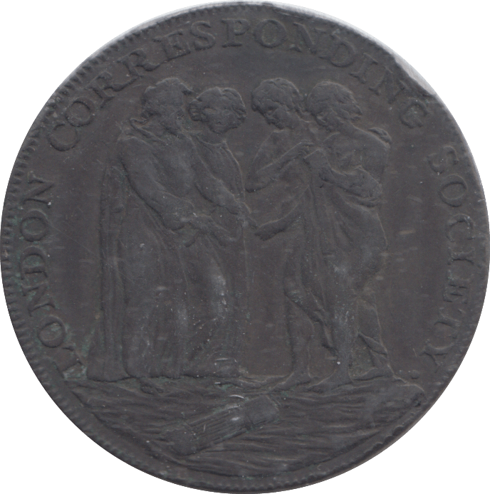 1795 LONDON HALFPENNY TOKEN - Halfpenny - Cambridgeshire Coins