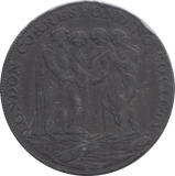 1795 LONDON HALFPENNY TOKEN - Halfpenny - Cambridgeshire Coins