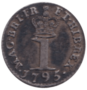 1795 MAUNDY ONE PENNY ( GVF ) - MAUNDY ONE PENNY - Cambridgeshire Coins