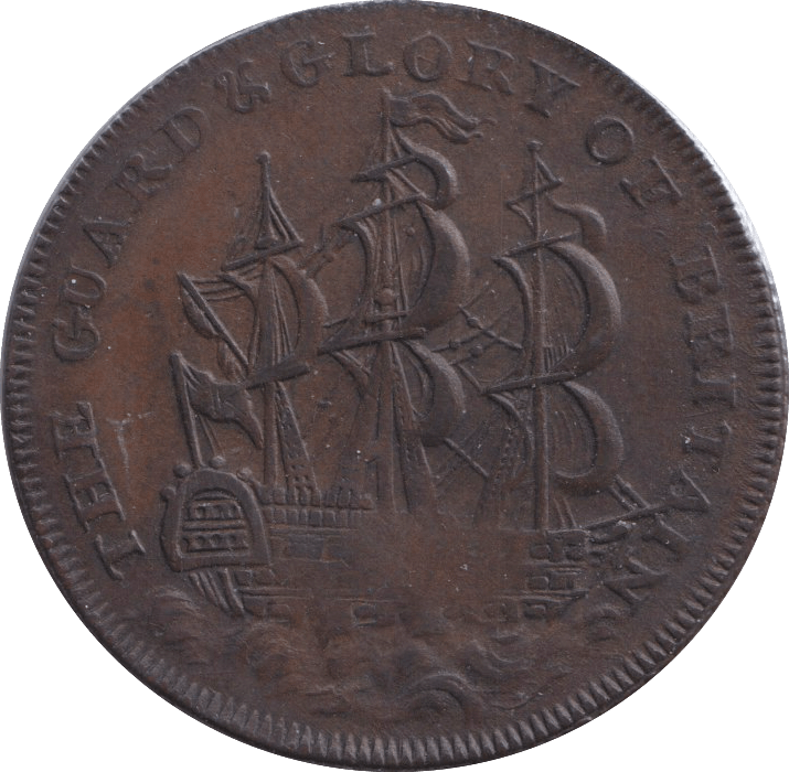1795 MIDDLESEX HALFPENNY TOKEN - HALFPENNY TOKEN - Cambridgeshire Coins