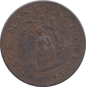 1795 MIDDLESEX HALFPENNY TOKEN - HALFPENNY TOKEN - Cambridgeshire Coins