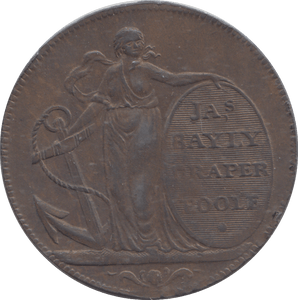 1795 POOKE FARTHING TOKEN - FARTHING TOKEN - Cambridgeshire Coins