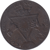 1795 SISE LANE HALFPENNY TOKEN - HALFPENNY TOKEN - Cambridgeshire Coins