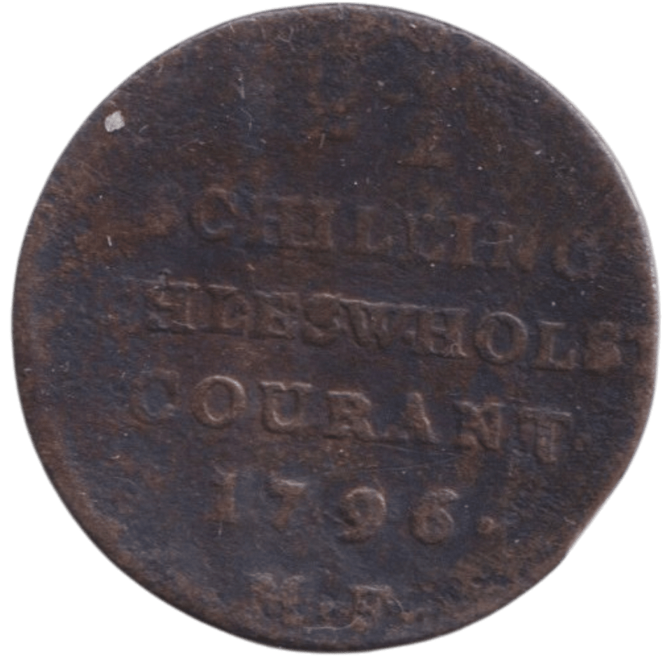 1796 2 1/2 SCHILLING SCHLESWIG HOLSTEIN - WORLD COINS - Cambridgeshire Coins