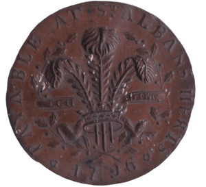 1796 HALF PENNY TOKEN - HALFPENNY TOKEN - Cambridgeshire Coins