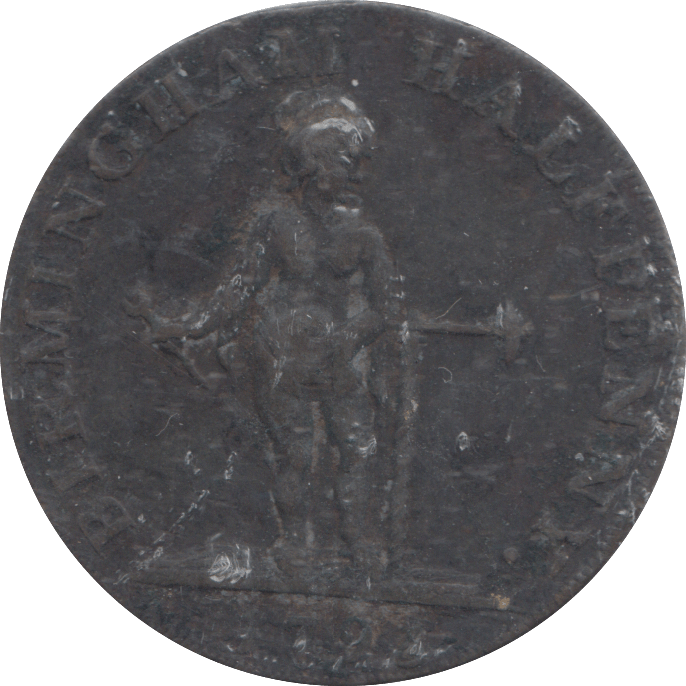 1796 HALFPENNY TOKEN BIRMINGHAM - HALFPENNY TOKEN - Cambridgeshire Coins