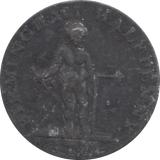 1796 HALFPENNY TOKEN BIRMINGHAM - HALFPENNY TOKEN - Cambridgeshire Coins