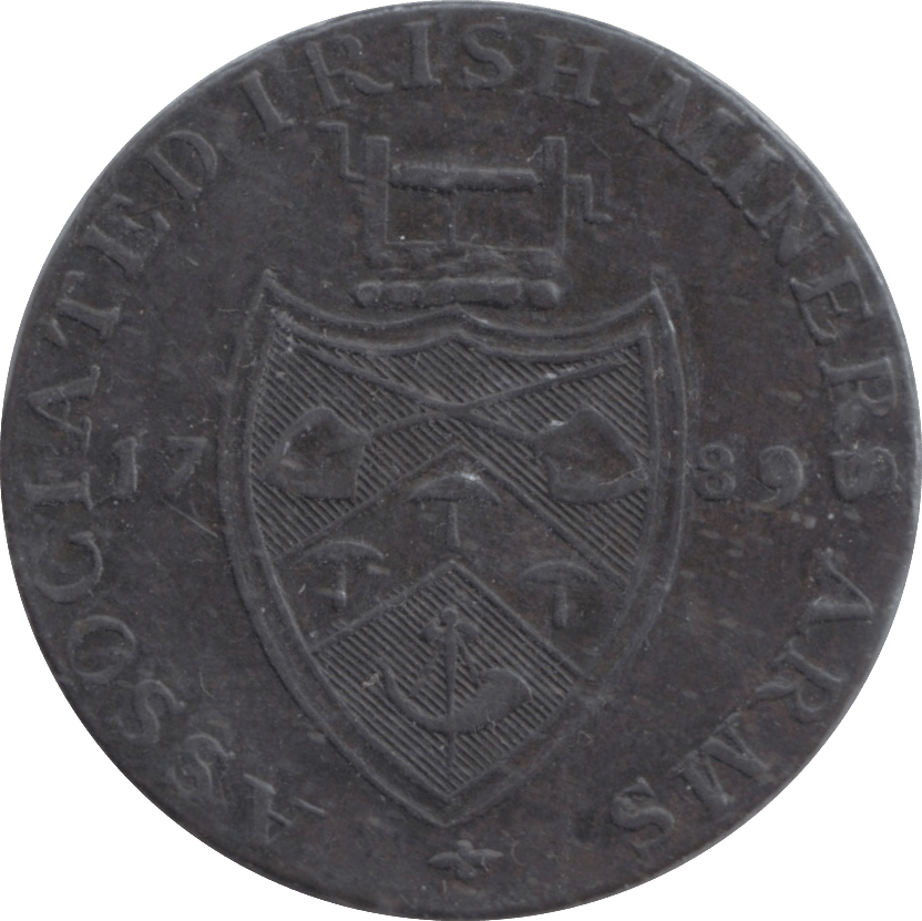 1796 HALFPENNY TOKEN CROEBANE - HALFPENNY TOKEN - Cambridgeshire Coins