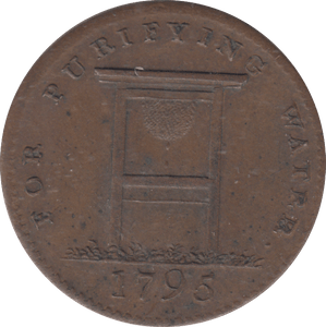 1796 LONDON HALFPENNY TOKEN - PENNY TOKEN - Cambridgeshire Coins