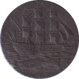 1796 PORTSEA HALFPENNY TOKEN - HALFPENNY TOKEN - Cambridgeshire Coins