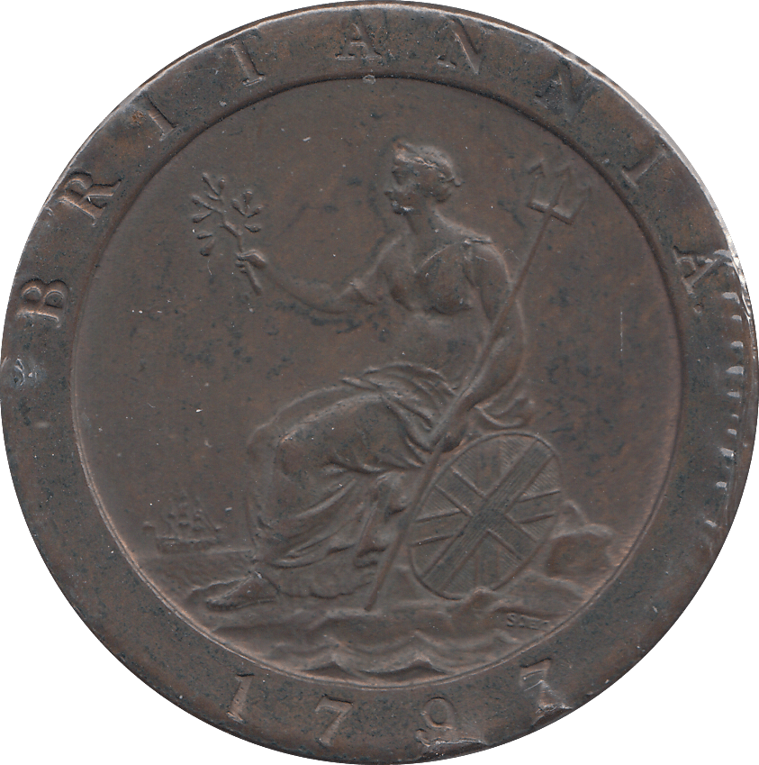1797 CARTWHEEL PENNY ( EF ) - WORLD COINS - Cambridgeshire Coins