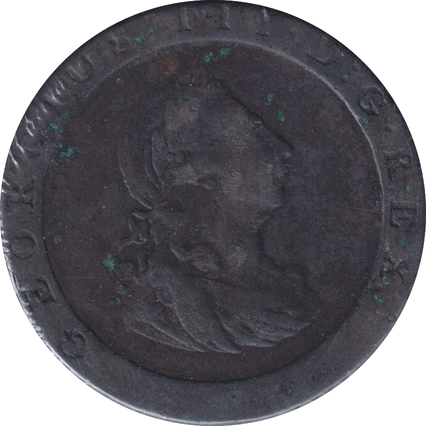 1797 CARTWHEEL TWOPENCE ( GF ) - TWOPENCE - Cambridgeshire Coins