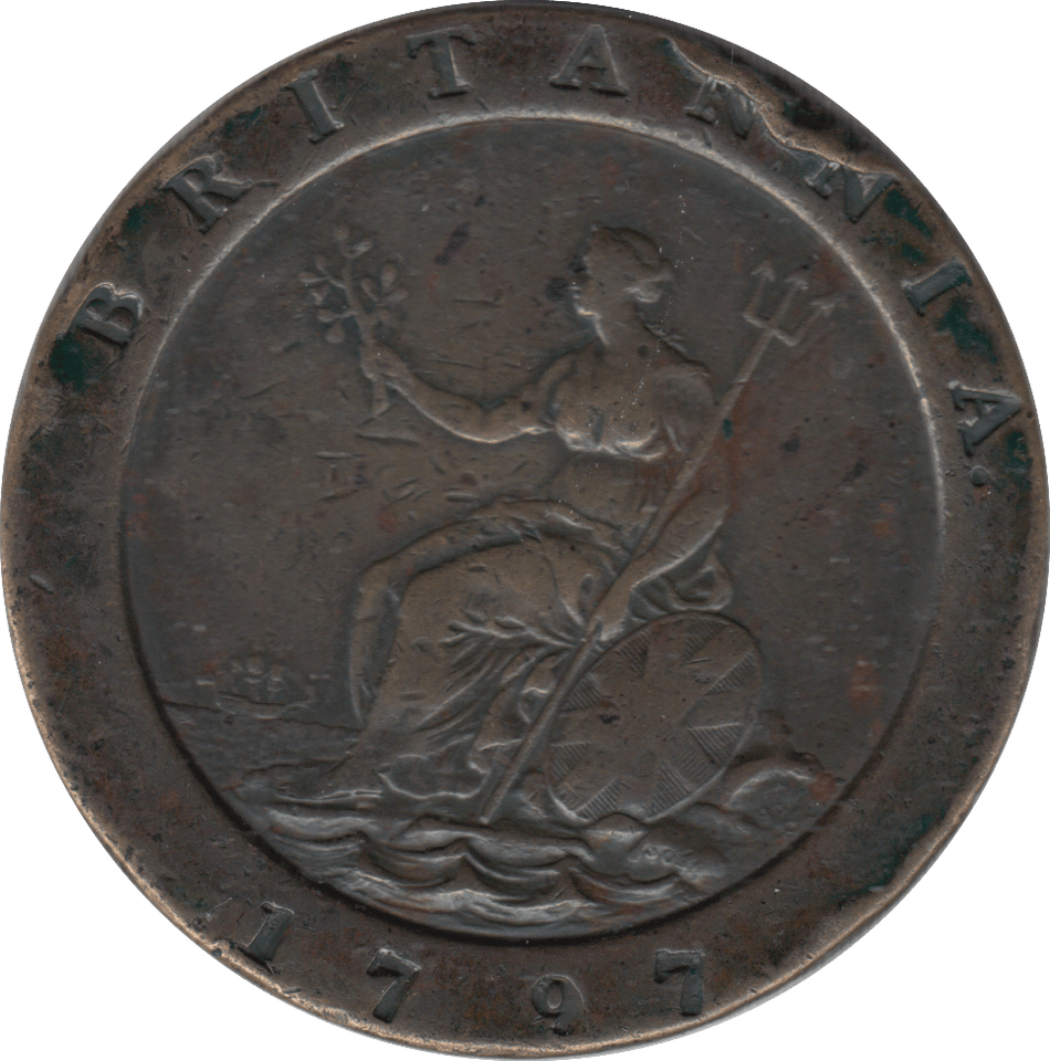 1797 CARTWHEEL TWOPENCE ( VF ) - TWOPENCE - Cambridgeshire Coins