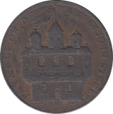 1797 FORFAR CASTLE HALFPENNY TOKEN - HALFPENNY TOKEN - Cambridgeshire Coins