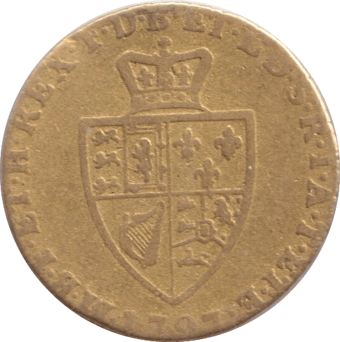 1797 GOLD HALF GUINEA ( FINE ) - Guineas - Cambridgeshire Coins