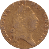 1797 GOLD HALF GUINEA ( VF ) - GUINEAS - Cambridgeshire Coins