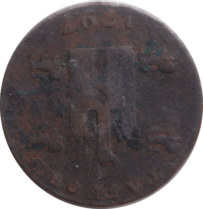 1797 HALFPENNY TOKEN STAFFORD - HALFPENNY TOKEN - Cambridgeshire Coins