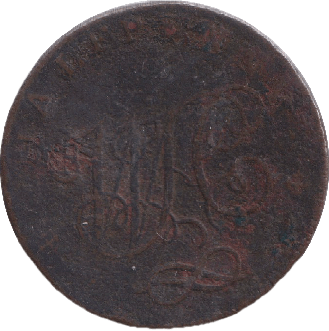 1797 HALFPENNY TOKEN STAFFORD - HALFPENNY TOKEN - Cambridgeshire Coins