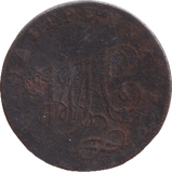 1797 HALFPENNY TOKEN STAFFORD - HALFPENNY TOKEN - Cambridgeshire Coins