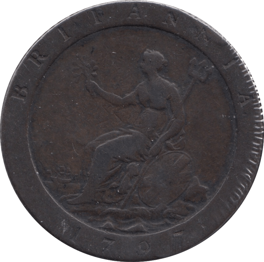 1797 PENNY BRITANNIA ( FINE ) - PENNY - Cambridgeshire Coins