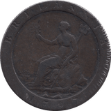 1797 PENNY BRITANNIA ( FINE ) - PENNY - Cambridgeshire Coins