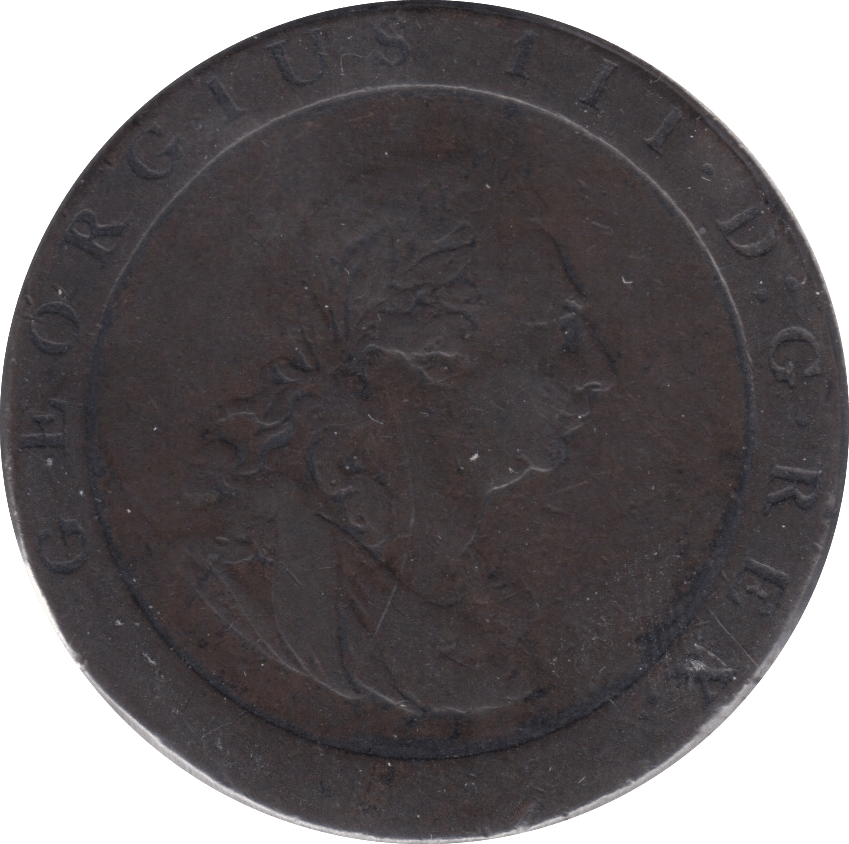 1797 PENNY BRITANNIA ( FINE ) - PENNY - Cambridgeshire Coins