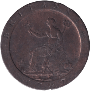 1797 PENNY CLEANED ( VF ) - PENNY - Cambridgeshire Coins