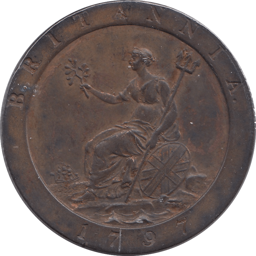 1797 PENNY ( EF ) - Penny - Cambridgeshire Coins