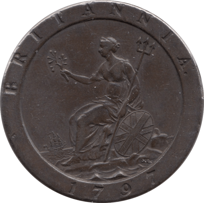 1797 PENNY ( GVF ) - PENNY - Cambridgeshire Coins