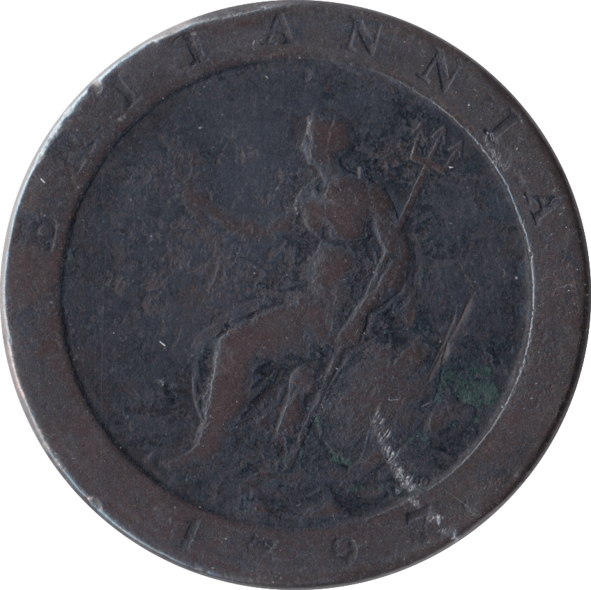 1797 PENNY ( NF ) - Penny - Cambridgeshire Coins