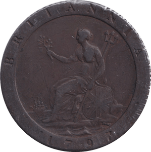 1797 PENNY ( VF ) 2 - Penny - Cambridgeshire Coins
