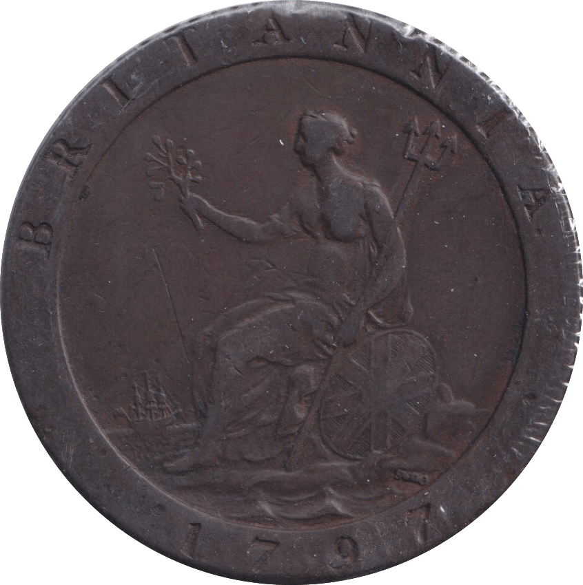 1797 PENNY ( VF ) 2 - Penny - Cambridgeshire Coins