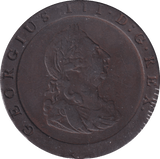 1797 PENNY ( VF ) 2 - Penny - Cambridgeshire Coins
